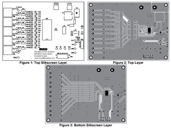 Monolithic Power Systems (MPS) EVQ6527-F-00A Evaluation Board